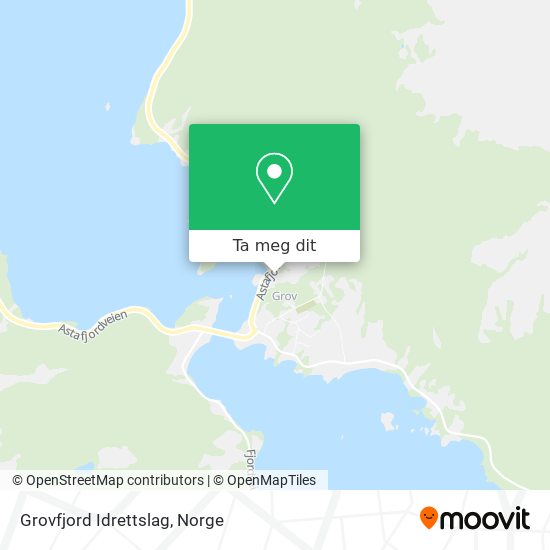 Grovfjord Idrettslag kart