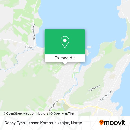 Ronny Fyhn Hansen Kommunikasjon kart