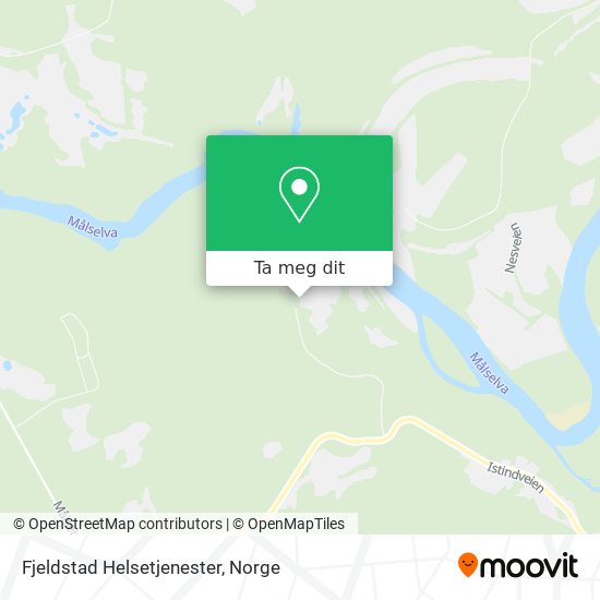 Fjeldstad Helsetjenester kart