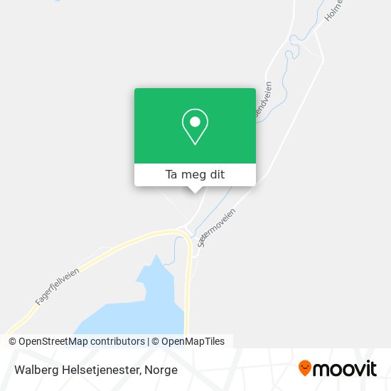 Walberg Helsetjenester kart