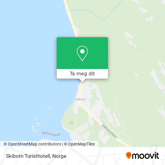 Skibotn Turisthotell kart