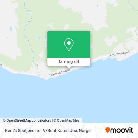 Berit's Spåtjenester V / Berit Karen Utsi kart