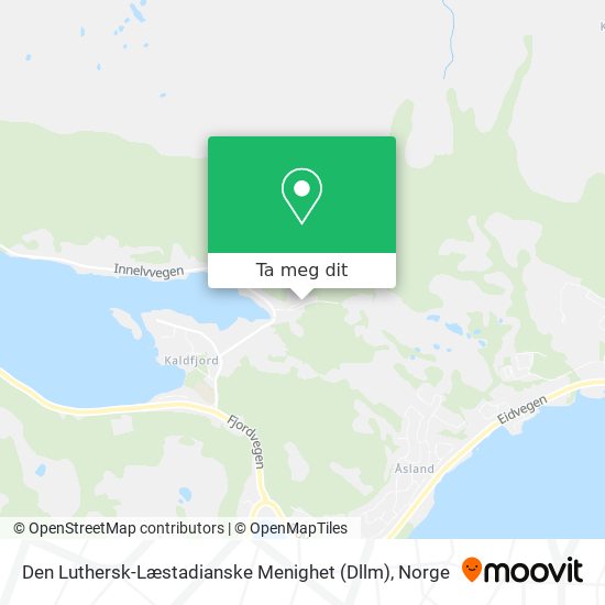 Den Luthersk-Læstadianske Menighet (Dllm) kart