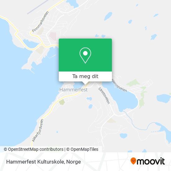 Hammerfest Kulturskole kart