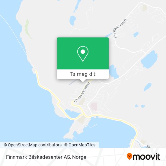 Finnmark Bilskadesenter AS kart