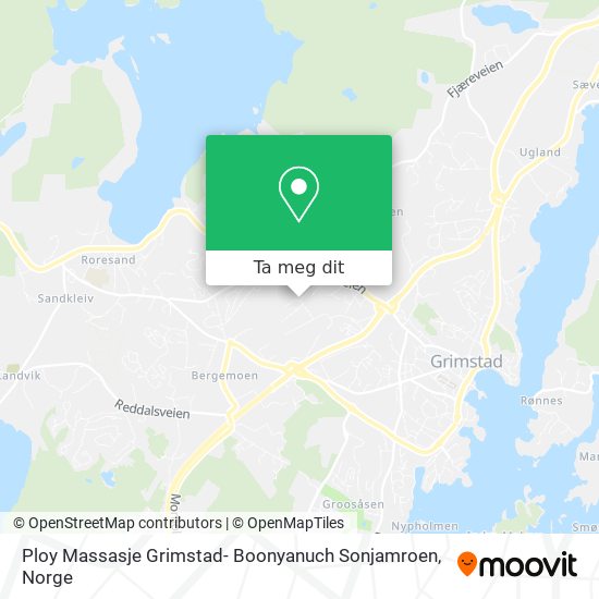 Ploy Massasje Grimstad- Boonyanuch Sonjamroen kart