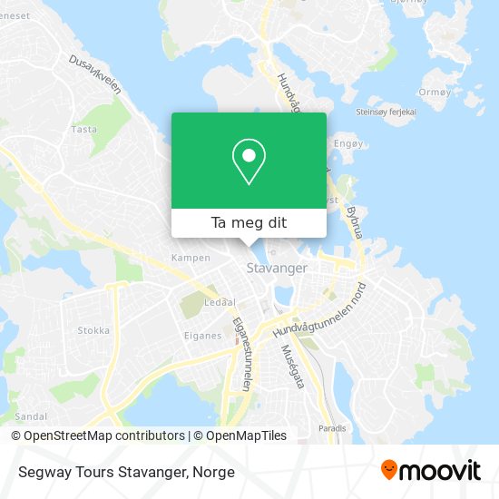 Segway Tours Stavanger kart