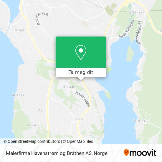 Malerfirma Havenstrøm og Bråthen AS kart