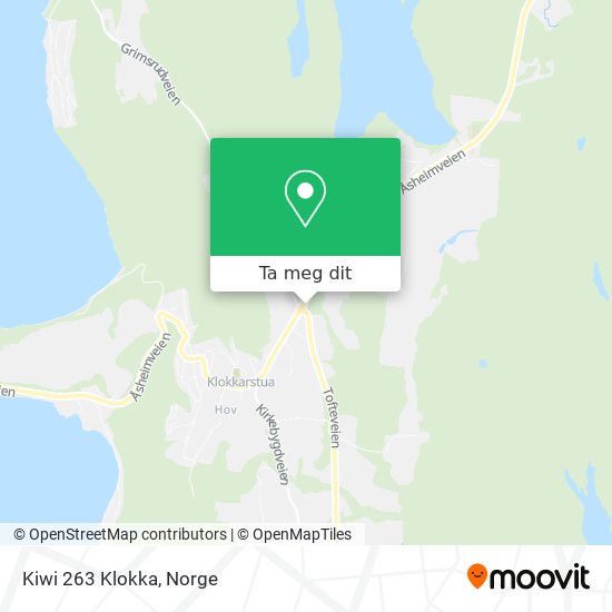 Kiwi 263 Klokka kart