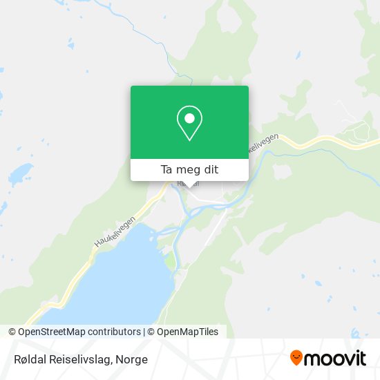 Røldal Reiselivslag kart