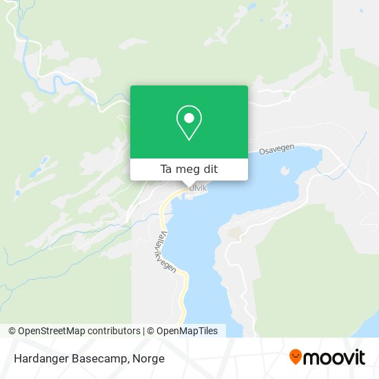 Hardanger Basecamp kart