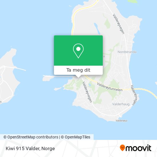 Kiwi 915 Valder kart