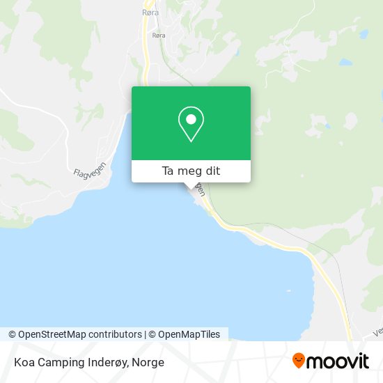 Koa Camping Inderøy kart