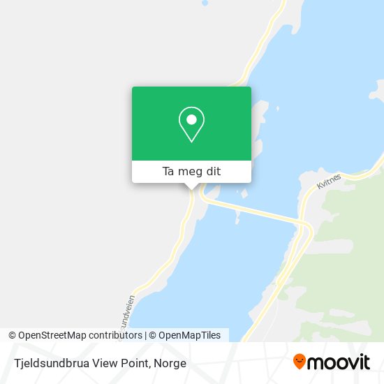 Tjeldsundbrua View Point kart