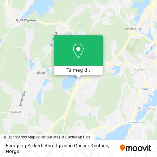 Energi og Sikkerhetsrådgivning Gunnar Knutsen kart