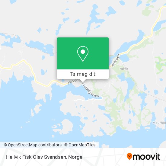 Hellvik Fisk Olav Svendsen kart