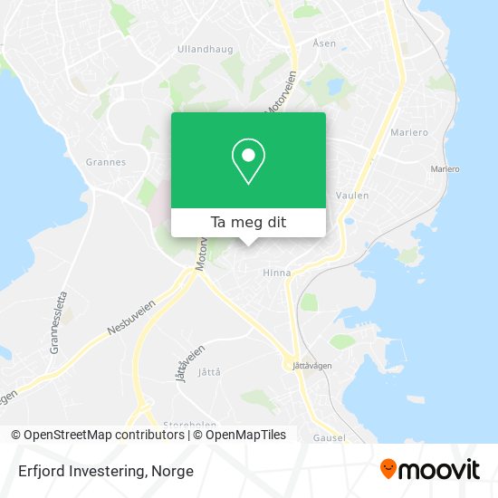 Erfjord Investering kart