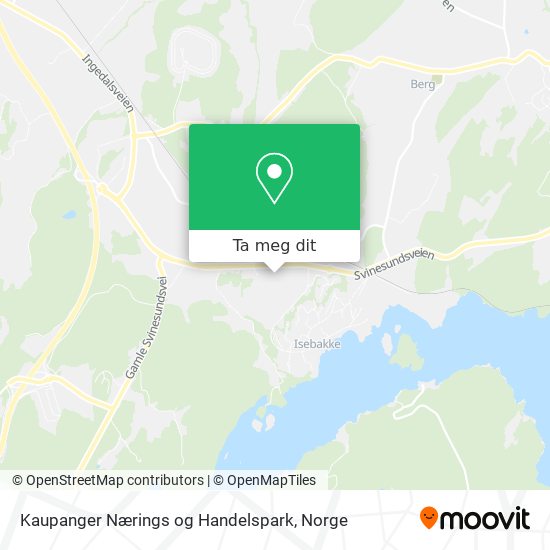 Kaupanger Nærings og Handelspark kart