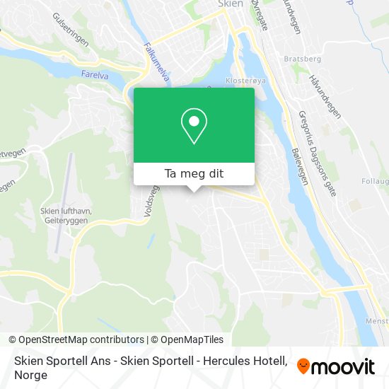 Skien Sportell Ans - Skien Sportell - Hercules Hotell kart