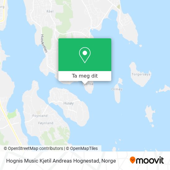Hognis Music Kjetil Andreas Hognestad kart