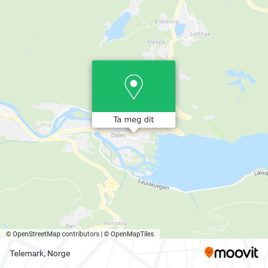 Telemark kart