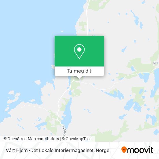 Vårt Hjem -Det Lokale Interiørmagasinet kart