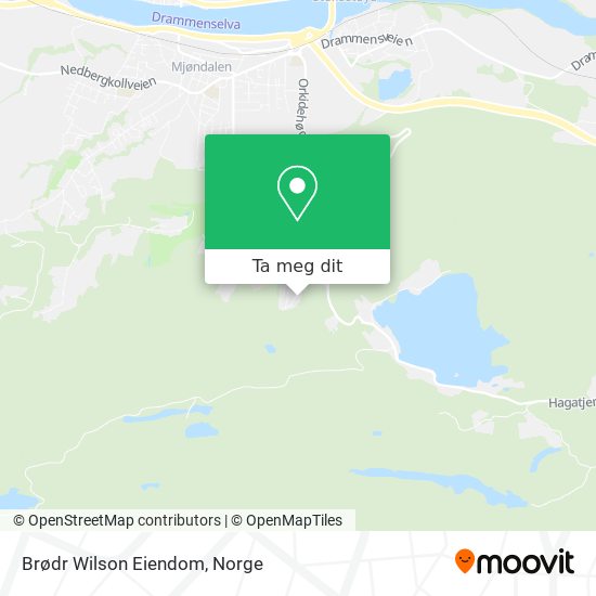 Brødr Wilson Eiendom kart