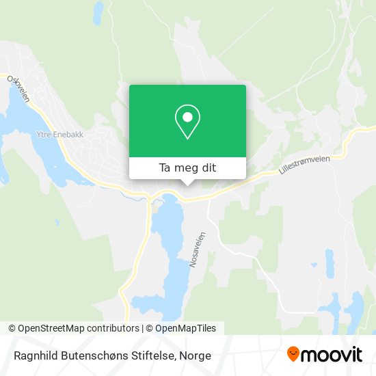 Ragnhild Butenschøns Stiftelse kart