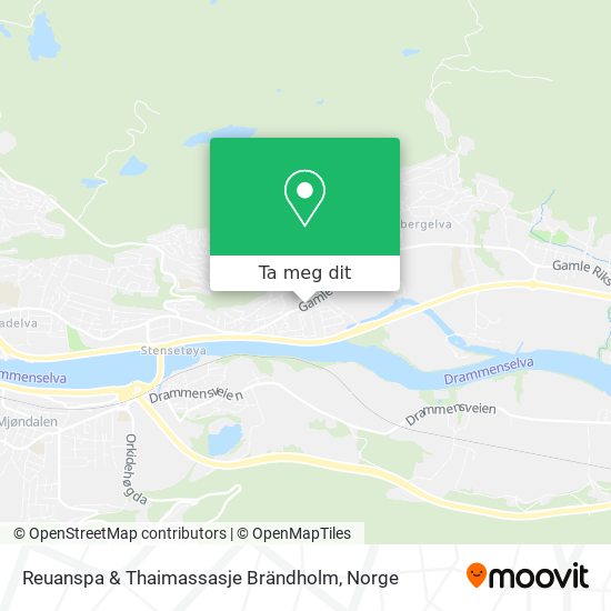 Reuanspa & Thaimassasje Brändholm kart