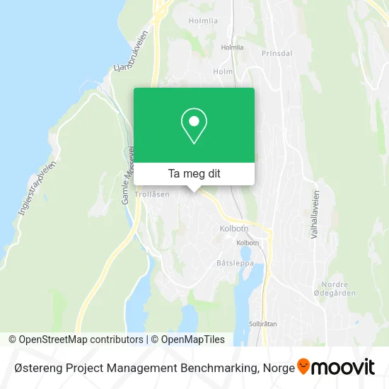 Østereng Project Management Benchmarking kart