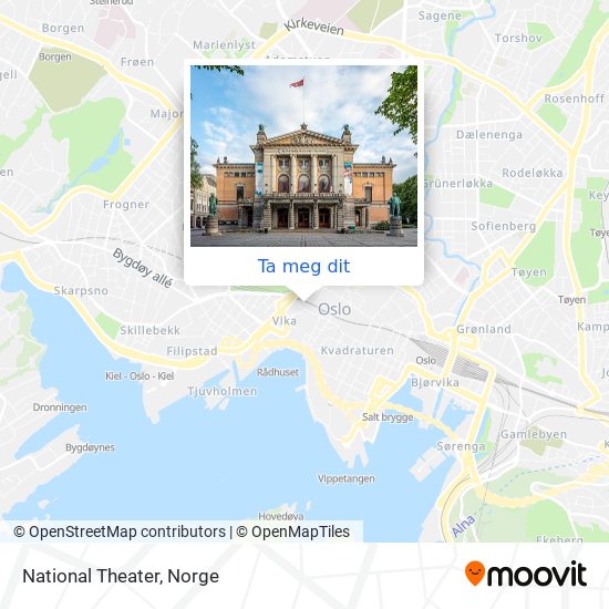 National Theater kart