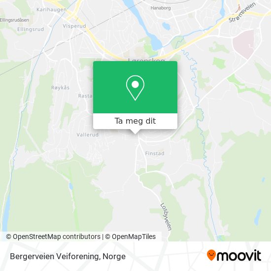 Bergerveien Veiforening kart