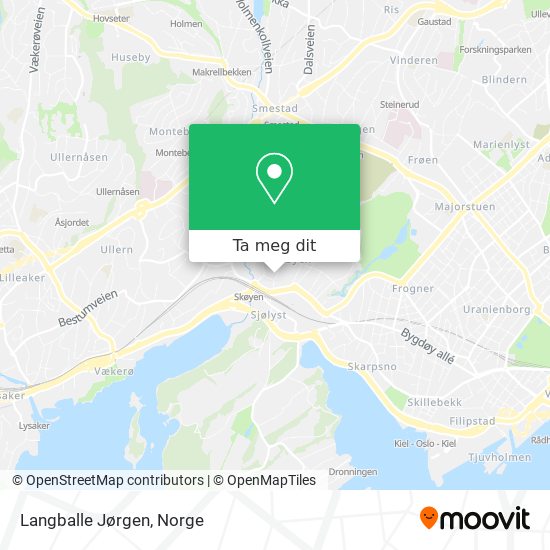 Langballe Jørgen kart