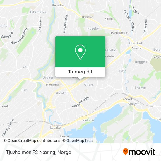 Tjuvholmen F2 Næring kart
