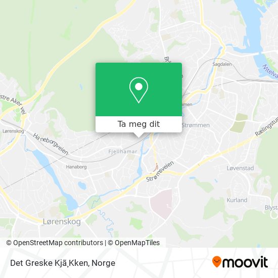 Det Greske Kjã¸Kken kart