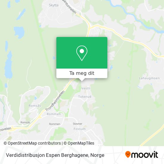 Verdidistribusjon Espen Berghagene kart