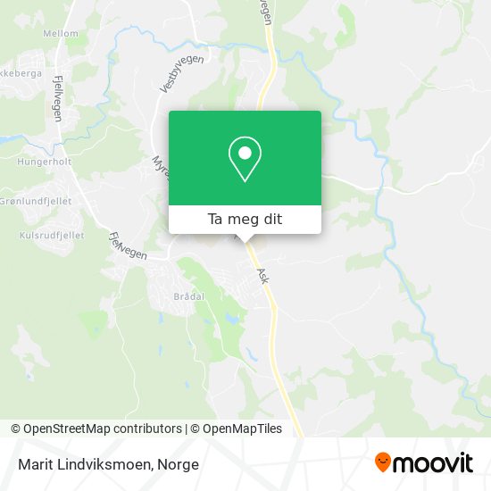 Marit Lindviksmoen kart