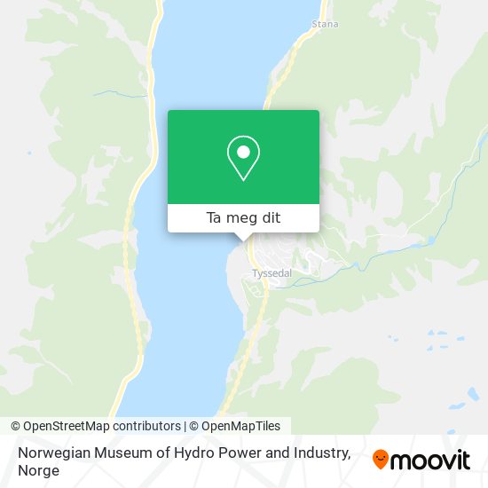 Norwegian Museum of Hydro Power and Industry kart