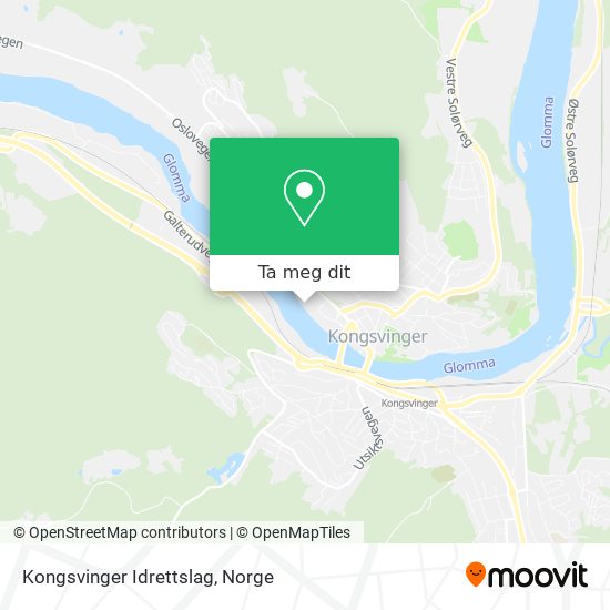 Kongsvinger Idrettslag kart