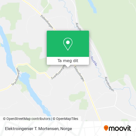 Elektroingeniør T. Mortensen kart