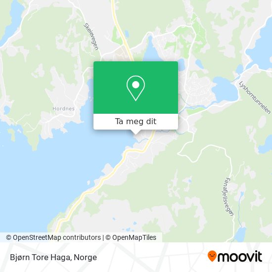 Bjørn Tore Haga kart
