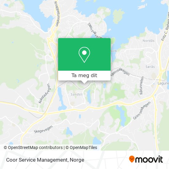 Coor Service Management kart