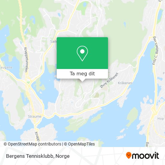 Bergens Tennisklubb kart