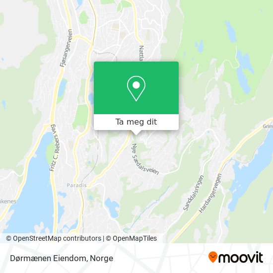 Dørmænen Eiendom kart