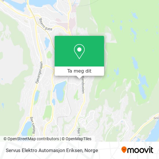 Servus Elektro Automasjon Eriksen kart