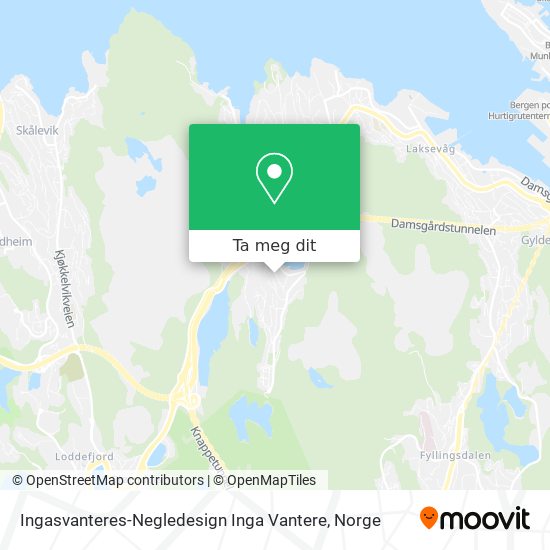 Ingasvanteres-Negledesign Inga Vantere kart