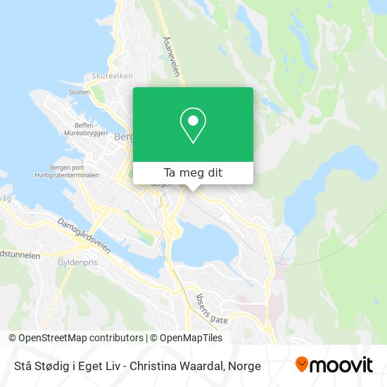 Stå Stødig i Eget Liv - Christina Waardal kart