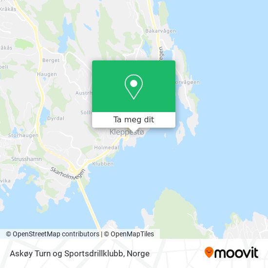 Askøy Turn og Sportsdrillklubb kart