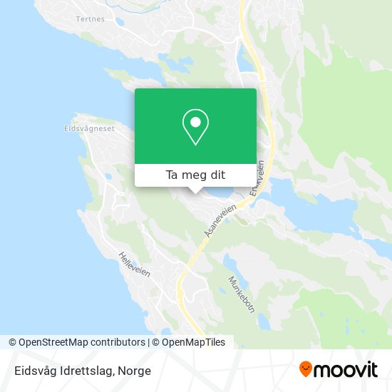 Eidsvåg Idrettslag kart
