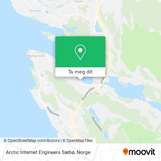 Arctic Internet Engineers Sæbø kart